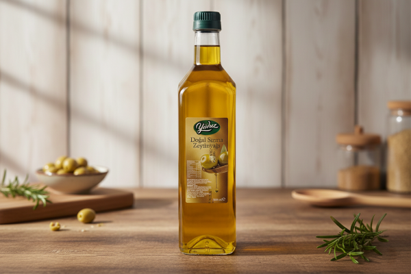 Naturel Sızma Zeytinyağı Doğal Üretim 1 L